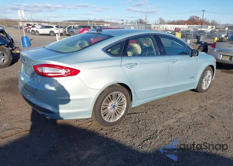 2014 Ford Fusion Hybrid Se from USA, damaged, VIN 3FA6P0LU2ER161483